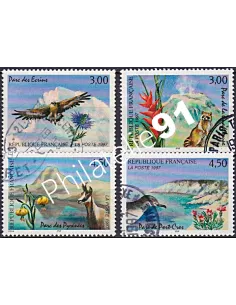 Timbre n° 3054 à 3057  oblitéré, Collection timbres France