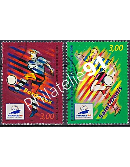 Timbre n° 3130 à 3131  oblitéré, Collection timbres France