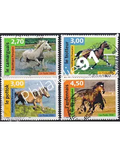 Timbre n° 3182 à 3184  oblitéré, Collection timbres France