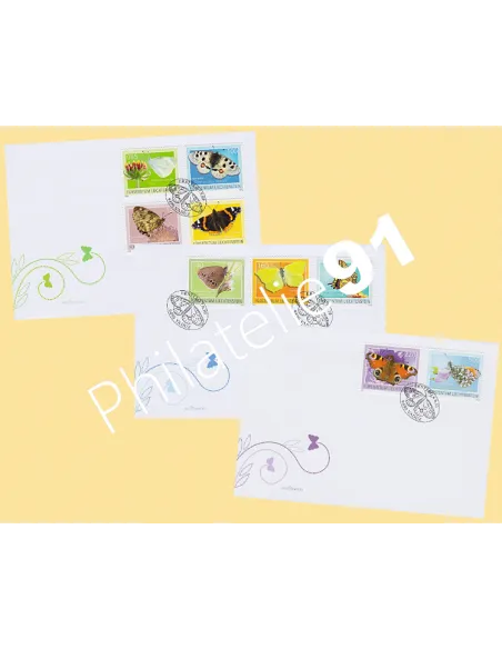 Liechtenstein, Lot d'enveloppes 1er Jour , collection timbres Europe