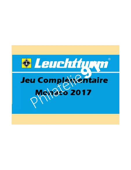 LEUCHTTURM MONACO 2017, matériel philatélique