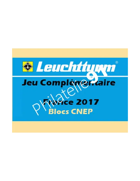 Leuchtturm FRANCE 2017 ,Blocs CNEP, matériel philatélique