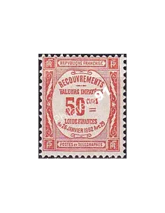 Timbre-taxe n°   47 * - Timbre de recouvrements (250423-18)