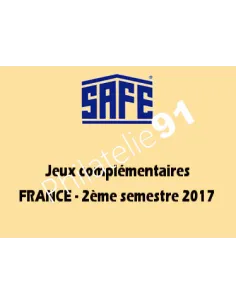 Jeu SAFE-dual France 2017, matériel philatélique