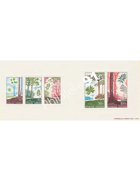 GABON, Blocs n° 8, Collection timbres Thématiques