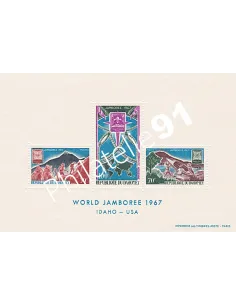 Dahomey, Bloc n° 9, Collection timbres Thématiques