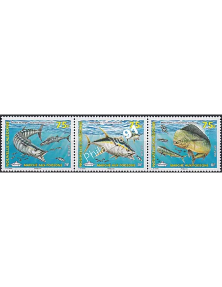 NOUVELLE CALEDONIE, n° 1096 à 1098, collection timbres Dom-Tom