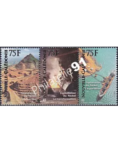 NOUVELLE CALEDONIE, n° 1107 à 1109, collection timbres Dom-Tom