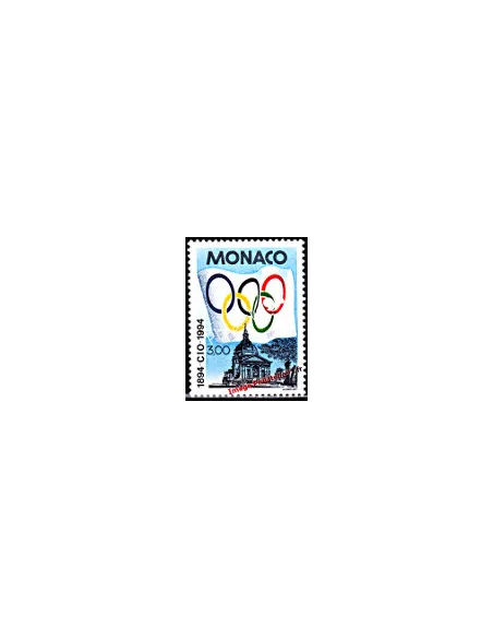 MONACO n° 1937 - Centenaire du Comité International Olympique