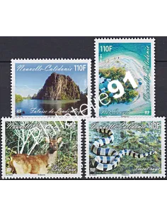NOUVELLE CALEDONIE, n° 1132 à 1135, collection timbres Dom-Tom