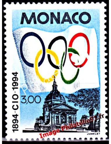 MONACO n° 1937 - Centenaire du Comité International Olympique