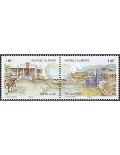 NOUVELLE CALEDONIE, n° 1143 à 1144, collection timbres Dom-Tom