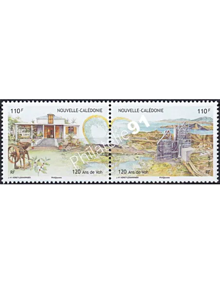 NOUVELLE CALEDONIE, n° 1143 à 1144, collection timbres Dom-Tom