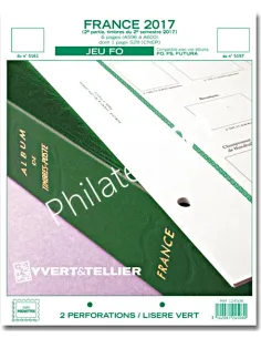 JEU FO FRANCE 2017, matériel philatélique