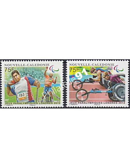 NOUVELLE CALEDONIE, n° 1159 à 1160, collection timbres Dom-Tom