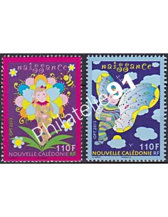 NOUVELLE CALEDONIE, n° 1190 à 1191, collection timbres Dom-Tom