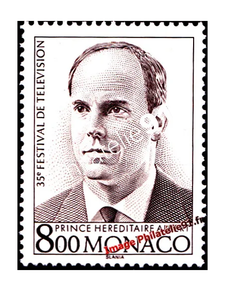 Timbre de MONACO n° 1972 - S.A.S. le Prince héréditaire Albert