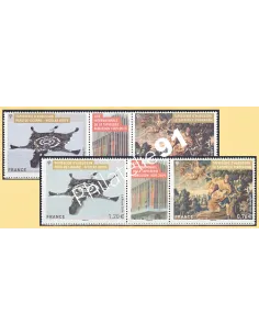 Variété sur n° 4999 à 5000, Paire, Diptique, collection timbres France