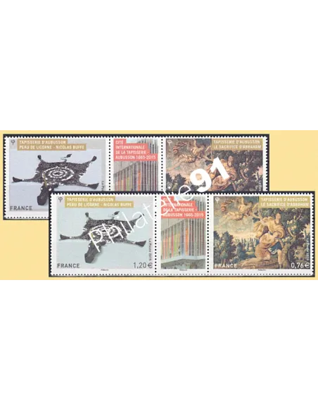 Variété sur n° 4999 à 5000, Paire, Diptique, collection timbres France