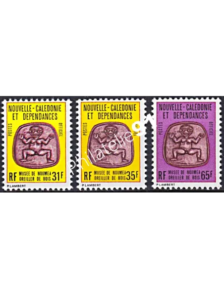 NOUVELLE CALEDONIE, Service n° 34 à 36, collection timbres Dom-Tom