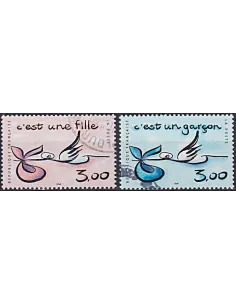 Timbre n° 3231 à 3232 oblitéré, Collection timbres France
