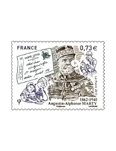 Timbre n° 5190, Augustin-Alphonse Marty, timbres France