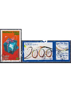 Timbre n° 3290 à 3291 oblitéré, Collection timbres France
