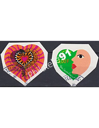 Timbre n° 3297 à 3298 oblitéré, Collection timbres France