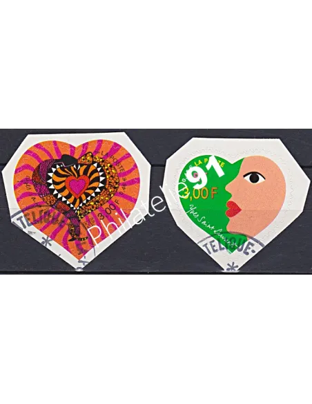 Timbre n° 3297 à 3298 oblitéré, Collection timbres France