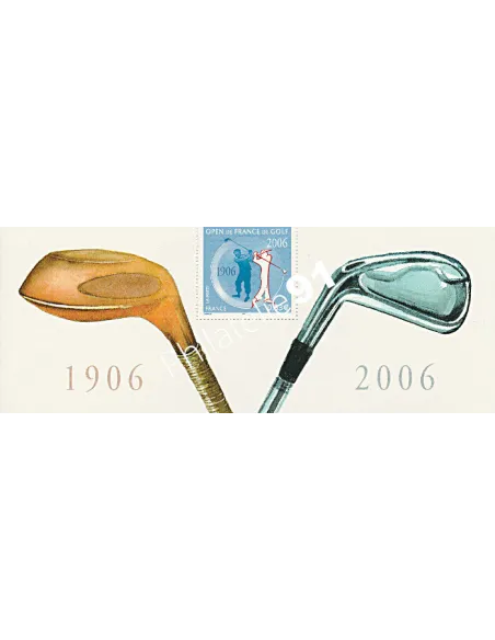 Bloc Souvenir n° 13 Golf, Collection timbres France