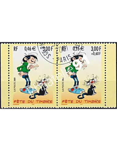 Timbre n° 3371A oblitéré, collection timbres France