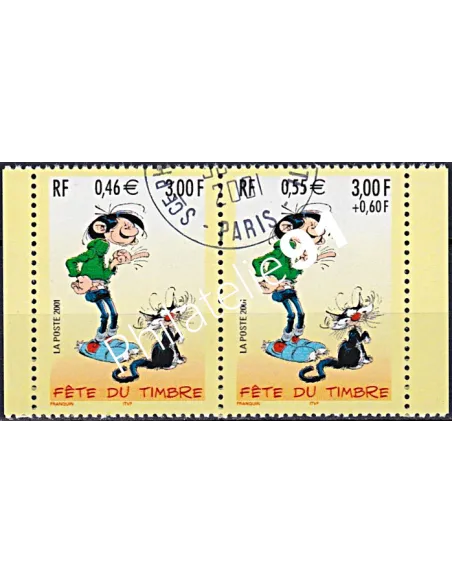 Timbre n° 3371A oblitéré, collection timbres France