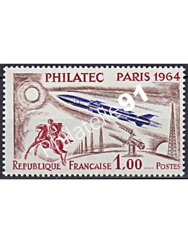 Timbre n° 1422b, Philatec 1964, Collection timbre France