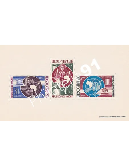 Dahomey, Bloc n° 6, Collection timbres Afrique