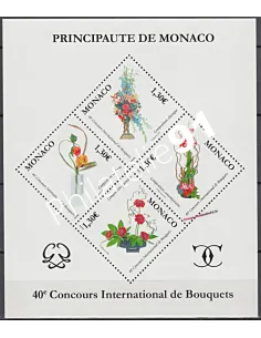 Timbres de MONACO - BF n° 93 - FLEURS