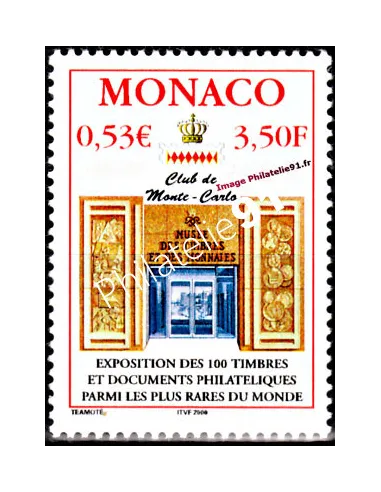 Timbre neufs de Monaco n° 2255 .