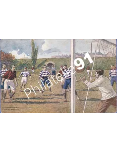 Autriche,Carte ancienne, Football,collection timbres Thématiques