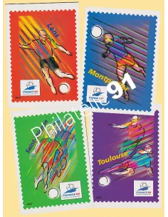 Entier Postaux, Football, collection Carte France