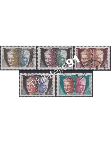 Timbre de Service n° 22 à 26, Collection timbres France