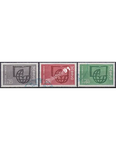 Timbre de Service n° 36 à 38, Collection timbres France