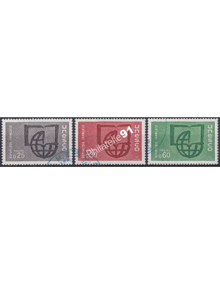 Timbre de Service n° 36 à 38, Collection timbres France