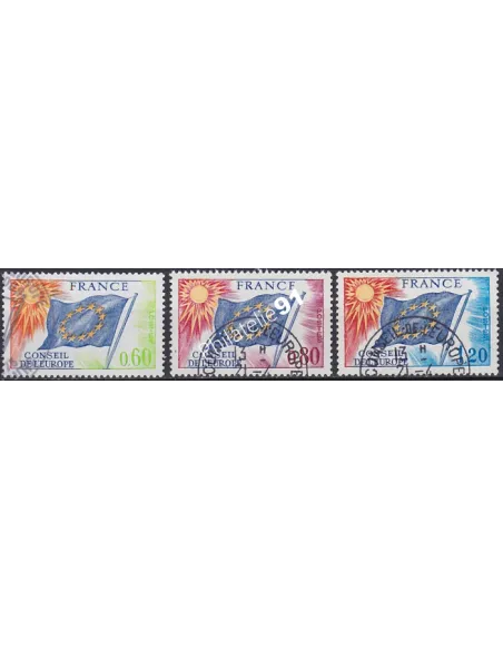 Timbre de Service n° 46 à 48, Collection timbres France