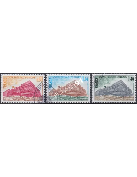 Timbre de Service n° 53 à 55, Collection timbres France