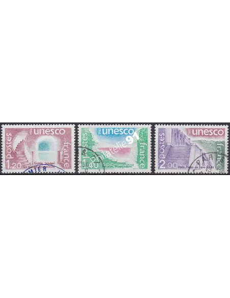Timbre de Service n° 60 à 62, Collection timbres France