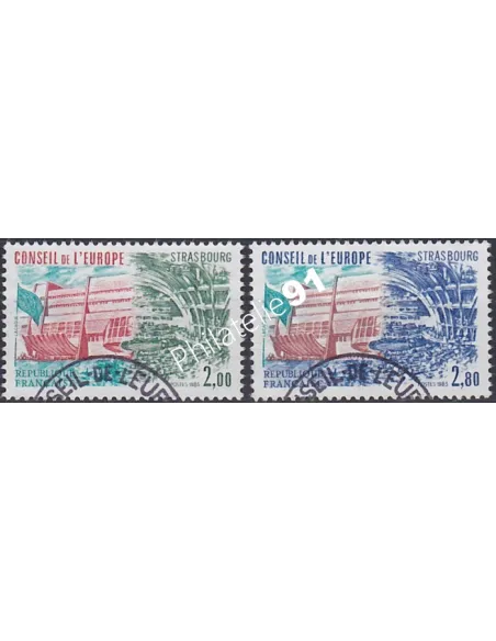 Timbre de Service n° 77 à 78, Collection timbres France