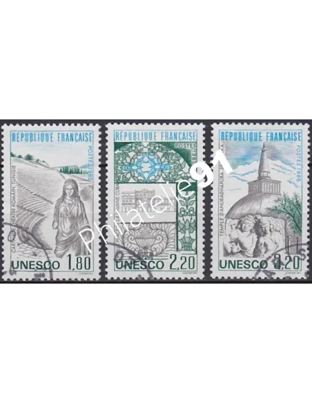 Timbre de Service n° 88 à 90, Collection timbres France