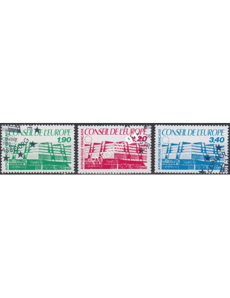 Timbre de Service n° 93 à 95, Collection timbres France