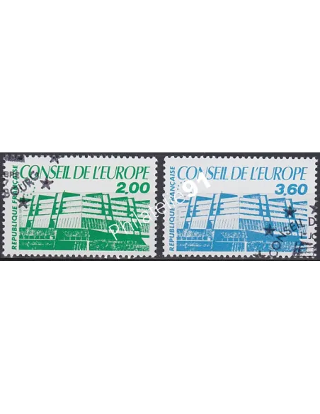 Timbre de Service n° 96 à 97, Collection timbres France
