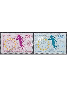 Timbre de Service n° 100 à 101, Collection timbres France
