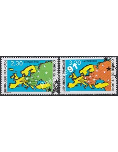 Timbre de Service n° 104 à 105, Collection timbres France